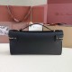 AAAAA Fake Loro Piana Extra Clutch Bag L29 Black Dupe Best Replica Loro Piana Extra Clutch Bag L29 Black Knockoff