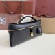 AAAAA Fake Loro Piana Extra Clutch Bag L29 Black Dupe Best Replica Loro Piana Extra Clutch Bag L29 Black Knockoff