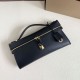 AAAAA Fake Loro Piana Extra Clutch Bag L29 Black Dupe Best Replica Loro Piana Extra Clutch Bag L29 Black Knockoff