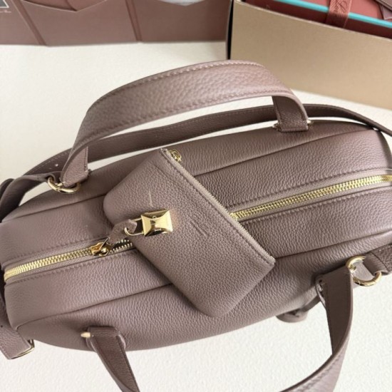Best Replica Loro Piana Needle Bag Small/Medium Rock Grey Knockoff