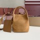 Best Replica Loro Piana Bale Bucket Bag Small/Medium Brown Knockoff