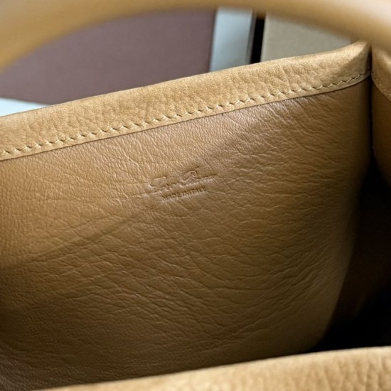 Best Replica Loro Piana Bale Bucket Bag Small/Medium Brown Knockoff