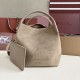 Best Replica Loro Piana Bale Bucket Bag Small/Medium Grey Knockoff