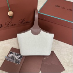Best Replica Loro Piana Bobbin Basket Bag Brown Knockoff
