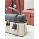Best Replica Loro Piana Extra Bag L27 Striped Fabric Blue Knockoff