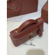AAAAA Fake Loro Piana Bale Extra 23 Bag Solid Red Dupe Best Replica Loro Piana Bale Extra 23 Bag Solid Red Knockoff
