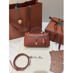 Best Replica Loro Piana Bale Extra 23 Bag Solid Red Knockoff