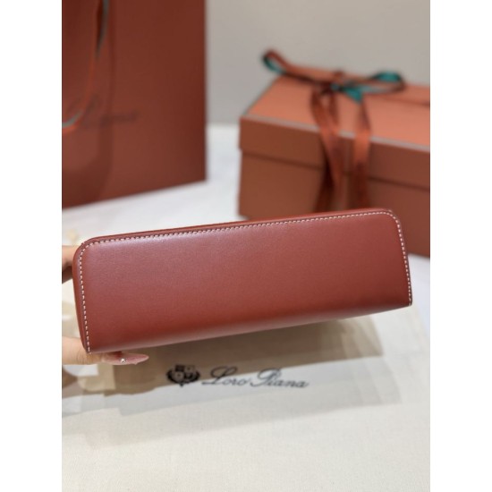 AAAAA Fake Loro Piana Bale Extra 23 Bag Solid Red Dupe Best Replica Loro Piana Bale Extra 23 Bag Solid Red Knockoff