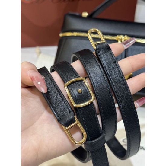 Best Replica Loro Piana Bale Extra 23 Bag Solid Black Knockoff