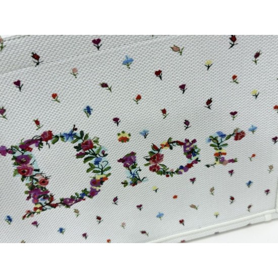 Best Replica Dior Dioramour Bag Small/Medium/Large Dior Book Tote with Shoulder Strap White Knockoff