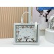 Best Replica Dioramour Bag Dior Book Tote with Shoulder Strap Multicolored Revolution Flowers White Embroidery Knockoff