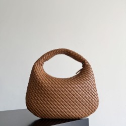 Best Replica Bottega Veneta Small/Large Braided Hobo Shoulder Bag Brown Knockoff