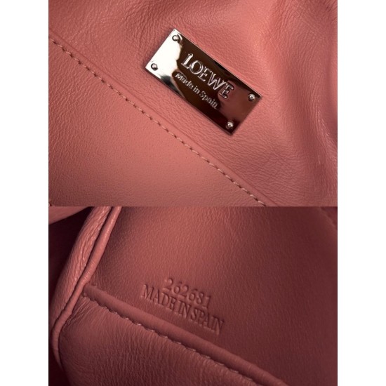 AAAAA Fake Loewe Mini Featherlight Puzzle Bag Powder Dupe Best Replica Loewe Mini Featherlight Puzzle Bag Powder Knockoff