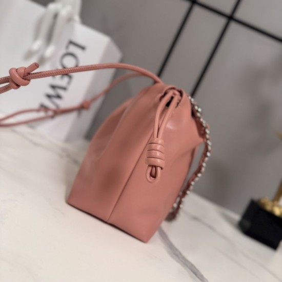 AAAAA Fake Loewe Flamenco Bag Medium Pink Dupe Best Replica Loewe Flamenco Bag Medium Pink Knockoff