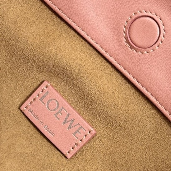 AAAAA Fake Loewe Flamenco Bag Medium Pink Dupe Best Replica Loewe Flamenco Bag Medium Pink Knockoff