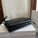 Best Replica Celine Trio Flap Bag Soft Lambskin Black Knockoff