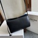 Best Replica Celine Trio Flap Bag Soft Lambskin Black Knockoff