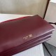 Best Replica Celine Trio Flap Bag Soft Lambskin Burgundy Knockoff