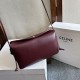 Best Replica Celine Trio Flap Bag Soft Lambskin Burgundy Knockoff