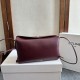 Best Replica Celine Trio Flap Bag Soft Lambskin Burgundy Knockoff