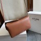 Best Replica Celine Trio Flap Bag in Soft Brown Lambskin Knockoff