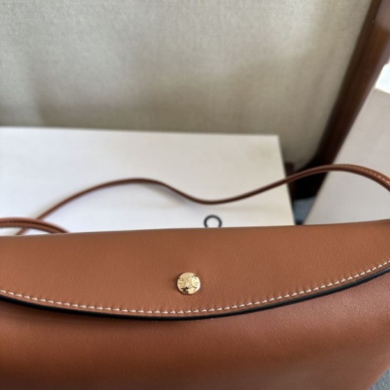 Best Replica Celine Trio Flap Bag in Soft Brown Lambskin Knockoff