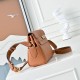 Best Replica Hermes Kelly Messenger Shoulder Bag in Brown Knockoff