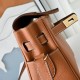 Best Replica Hermes Kelly Messenger Shoulder Bag in Brown Knockoff