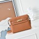 Best Replica Hermes Kelly Messenger Shoulder Bag in Brown Knockoff