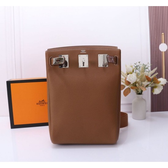 Best Replica Hermes Hac à Dos Backpack in Brown Knockoff