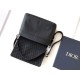 Best Replica Dior Privé Messenger Men Flap Bag in Black Knockoff
