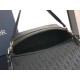 Best Replica Dior Privé Messenger Men Flap Bag in Black Knockoff