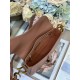 Best Replica Dior Saddle Bag in Brown Smooth Calfskin Knockoff