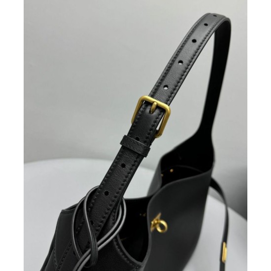 Replica Balenciaga Bel Air Small Shoulder Bag Black Fake
