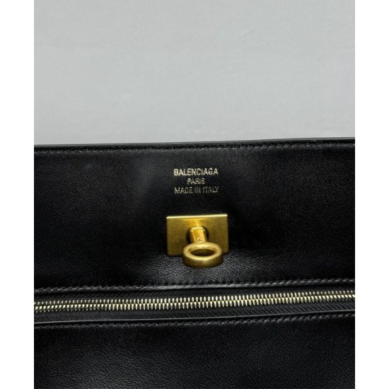 Replica Balenciaga Bel Air Small Shoulder Bag Black Fake