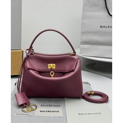 Replica Balenciaga Rodeo Mini Handbag Mauve Fake