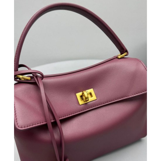 Replica Balenciaga Rodeo Mini Handbag Mauve Fake