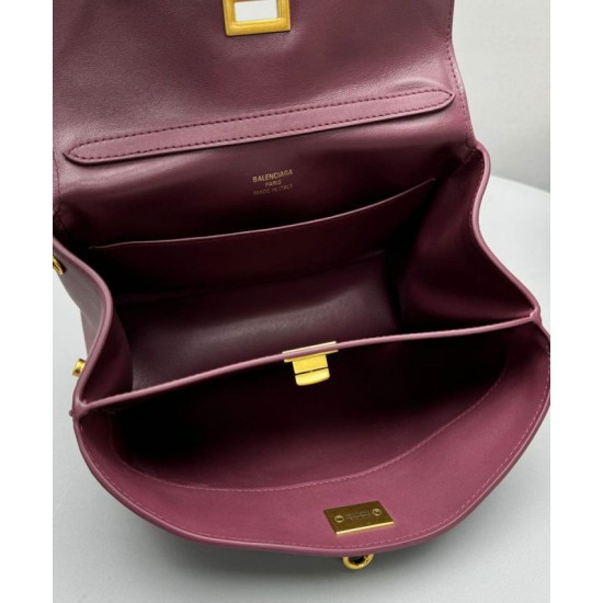 Replica Balenciaga Rodeo Mini Handbag Mauve Fake