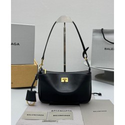 Replica Balenciaga Rodeo Sling Pochette Black Fake