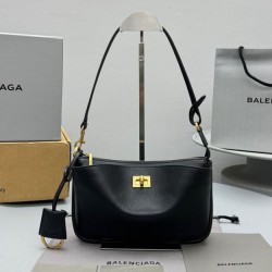 Replica Balenciaga Rodeo Sling Pochette Black Fake