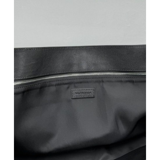 Replica Balenciaga Grungy Medium Messenger Bag Black Fake