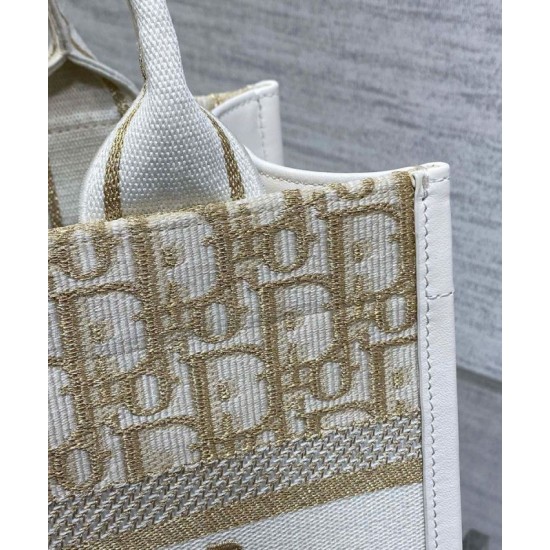 Replica Dior Small Dior Book Tote Cream Fake