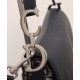 Replica Dior Saddle Bag with Strap Dark Blue Fake