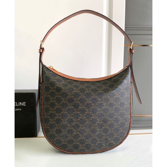 Replica Celine Heloise Bag Triomphe Coffee Fake Replica Celine Heloise Bag Triomphe Coffee Fake