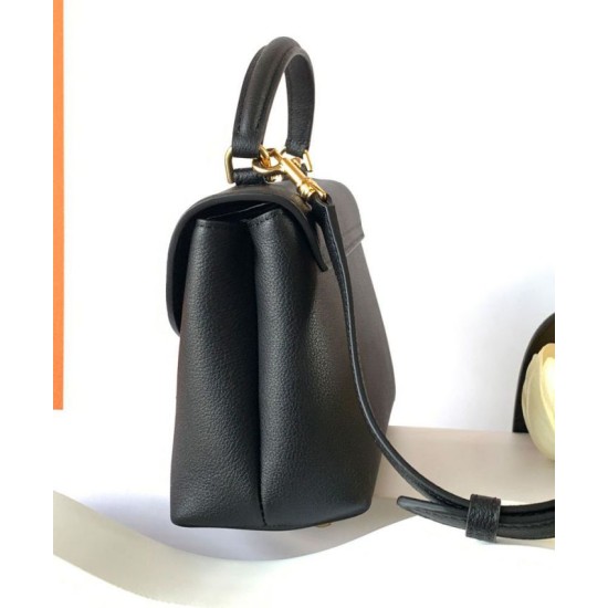 Replica Celine Teen Nino Bag Shiny Calfskin Black Fake