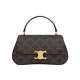 Replica Celine Teen Celine Lola Bag Triomphe  Coffee Fake