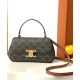 Replica Celine Teen Celine Lola Bag Triomphe  Coffee Fake