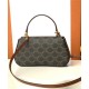 Replica Celine Teen Celine Lola Bag Triomphe  Coffee Fake