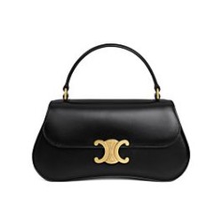 Replica Celine Teen Celine Lola Bag Shiny Black Fake
