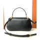 Replica Celine Teen Celine Lola Bag Shiny Black Fake